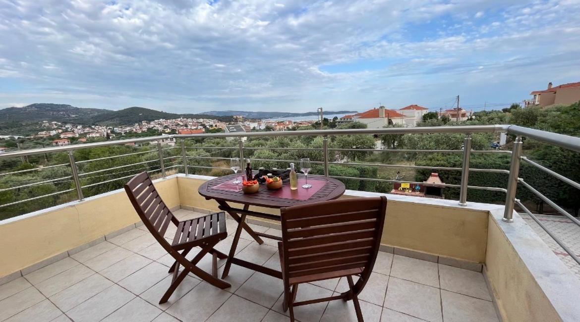 Ferienwohnung En Ethria Limenaria  Exterior foto